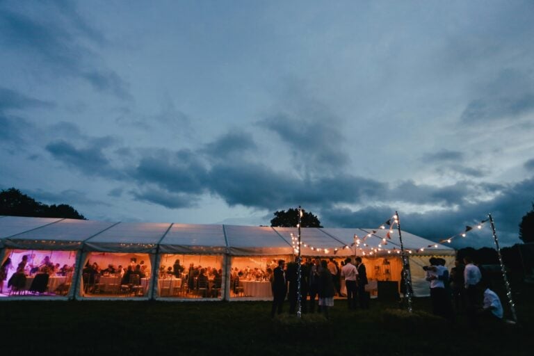 tent at event for the article "what is event insurance"
